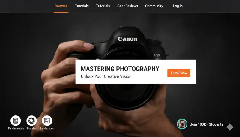 وب سایت عکاسی