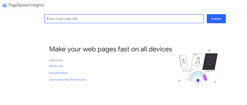 page speed insight ابزاری برای بررسی سرعت سایت