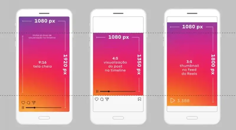 ابعاد پست اینستاگرام 