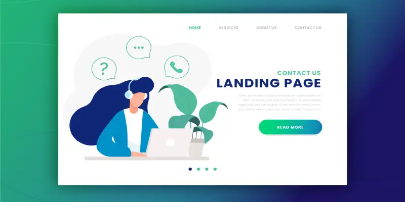 انواع لندینگ پیج